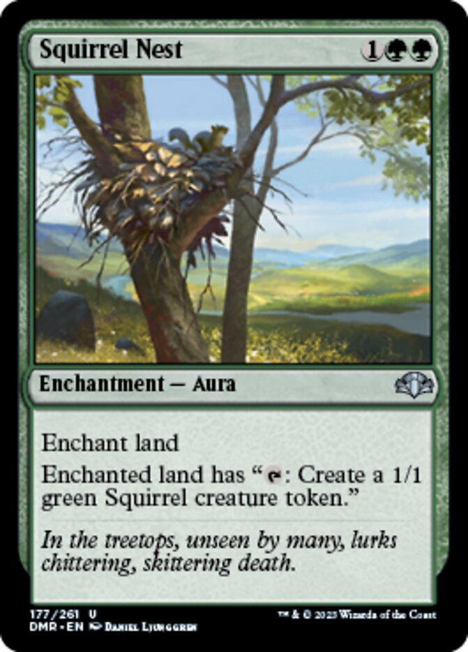 Squirrel Nest (DMR-177) - Dominaria Remastered [Uncommon]