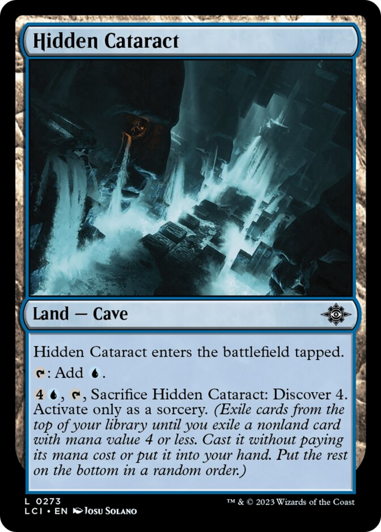 Hidden Cataract (LCI-273) - The Lost Caverns of Ixalan [Common]
