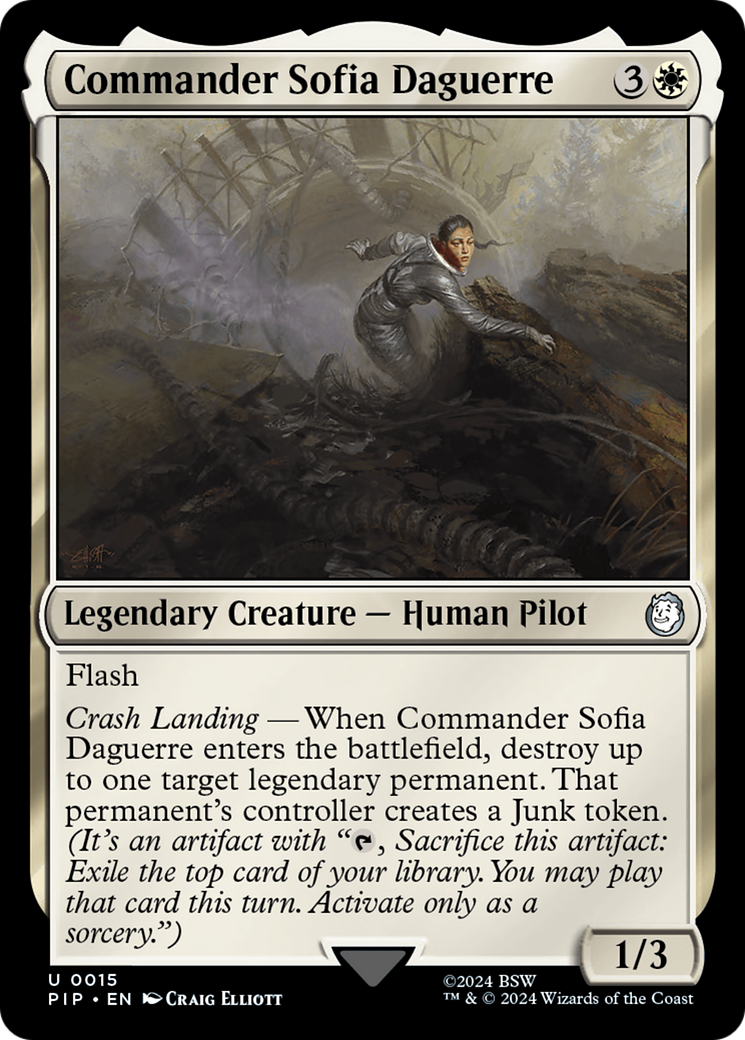 Commander Sofia Daguerre (PIP-015) - Fallout [Uncommon]