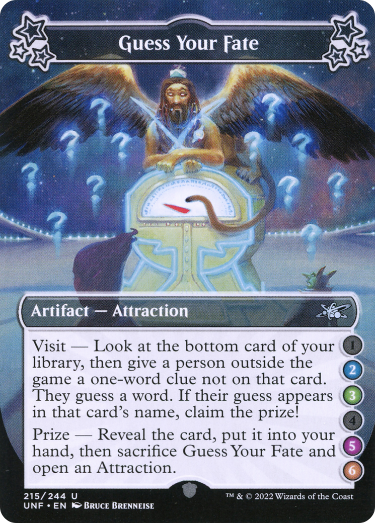 Guess Your Fate (UNF-215B) - Unfinity [Uncommon]