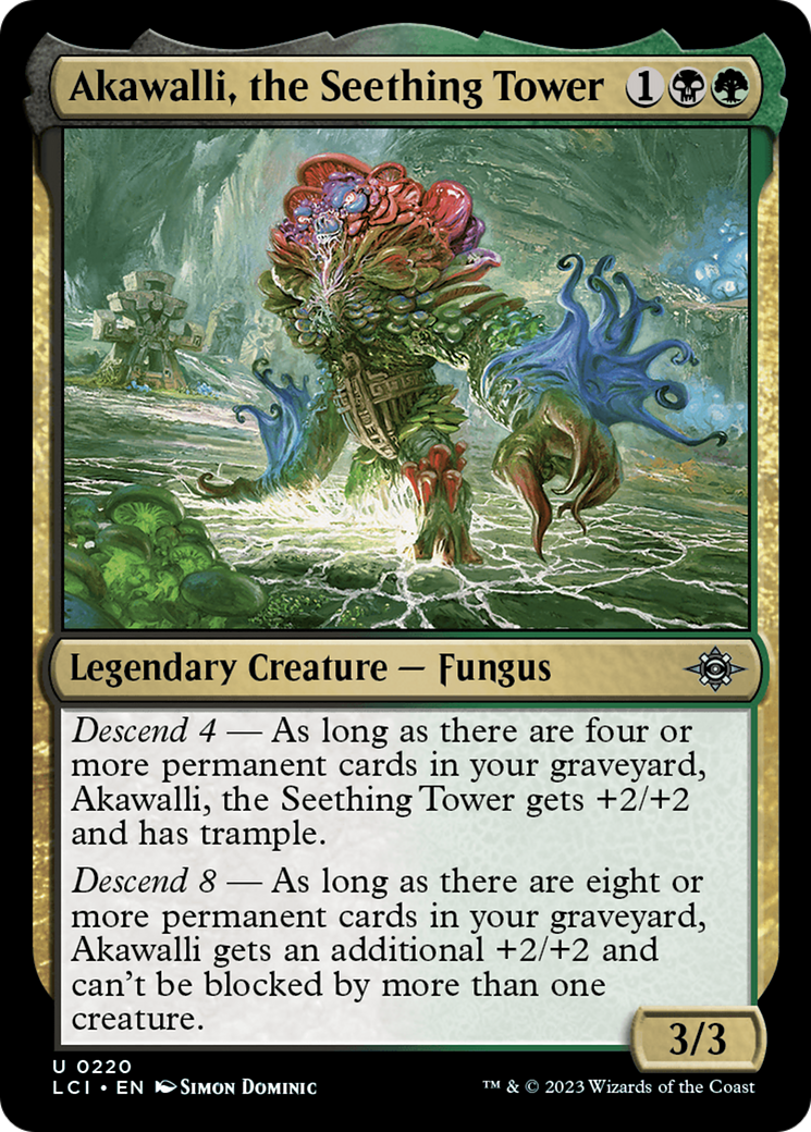 Akawalli, the Seething Tower (LCI-220) - The Lost Caverns of Ixalan [Uncommon]