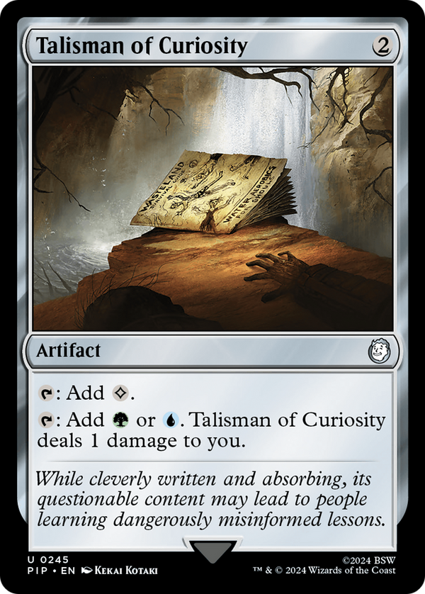 Talisman of Curiosity (PIP-245) - Fallout [Uncommon]