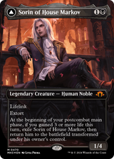 Sorin of House Markov // Sorin, Ravenous Neonate (MH3-470) - Modern Horizons 3 (Borderless) Textured Foil [Mythic]
