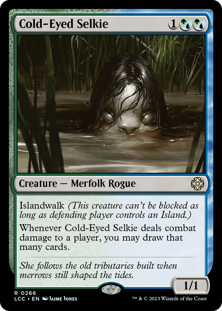 Cold-Eyed Selkie (LCC-266) - The Lost Caverns of Ixalan Commander [Rare]