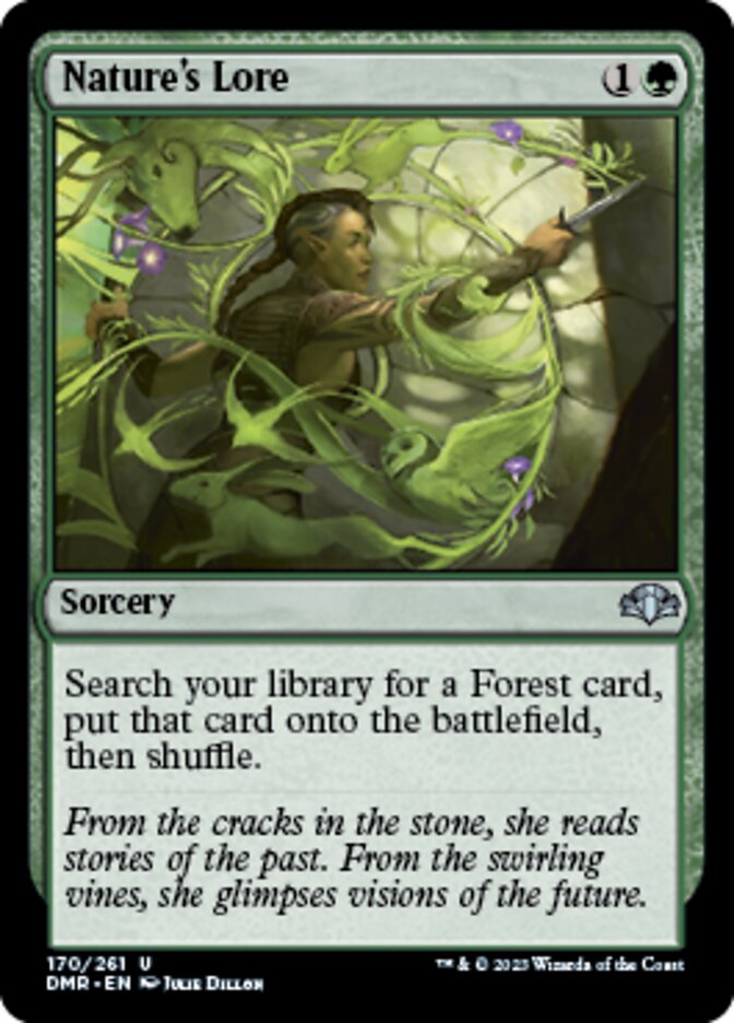 Nature's Lore (DMR-170) - Dominaria Remastered [Uncommon]