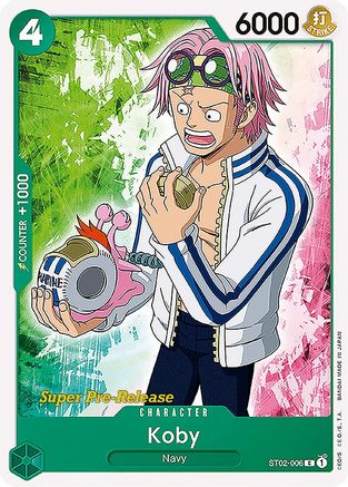 Koby (ST02-006) - Super Pre-Release Starter Deck 2: Worst Generation  [Common]