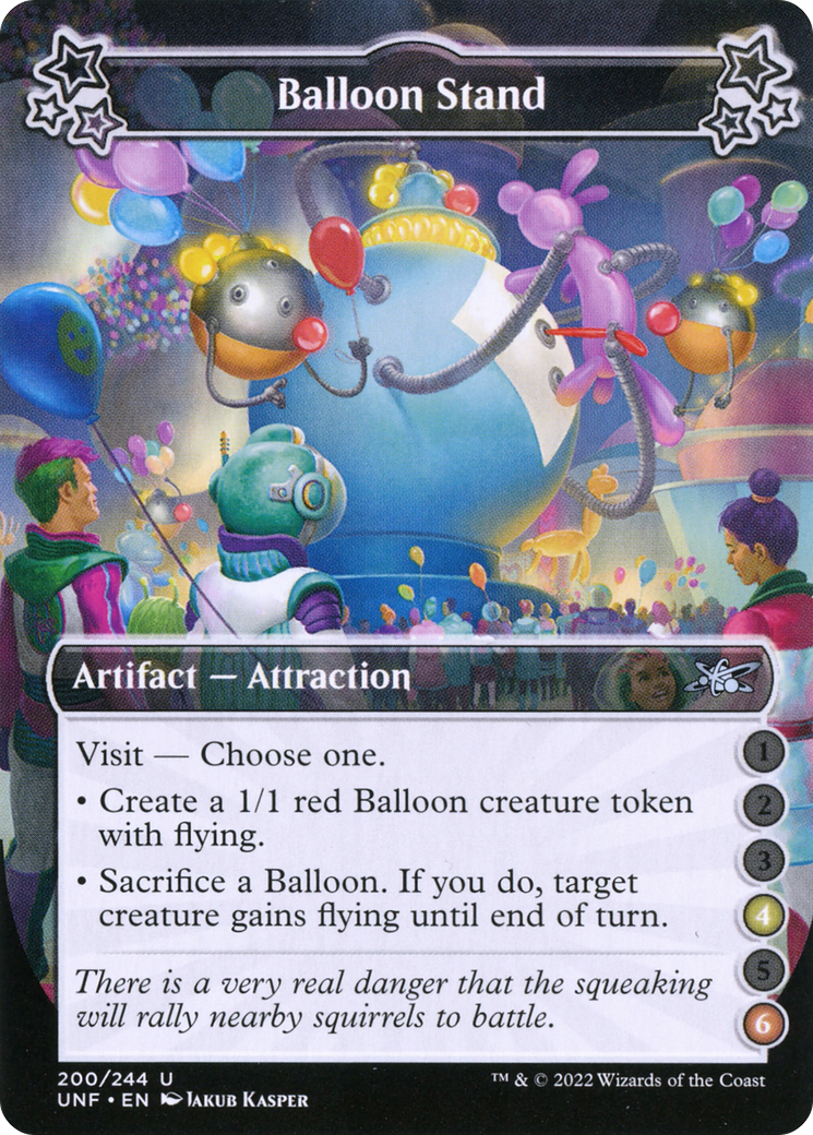 Balloon Stand (UNF-200C) - Unfinity [Uncommon]