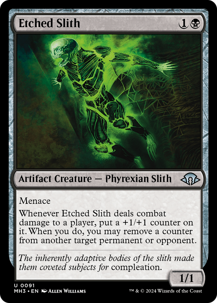 Etched Slith (MH3-091) - Modern Horizons 3 Foil [Uncommon]