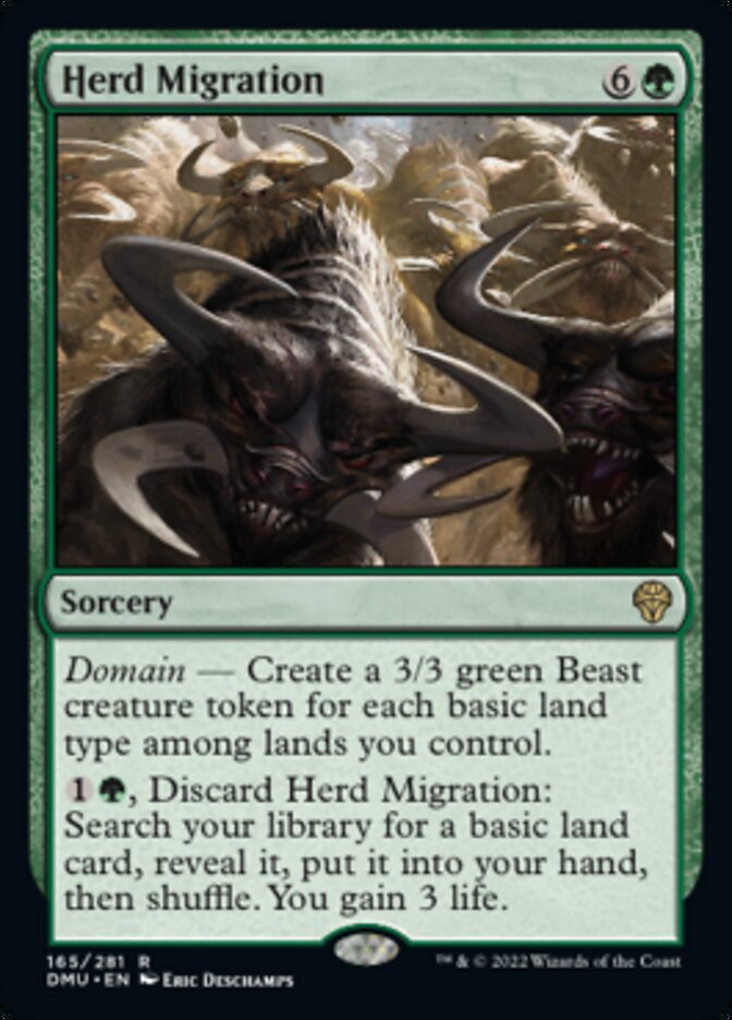 Herd Migration (DMU-165) - Dominaria United [Rare]