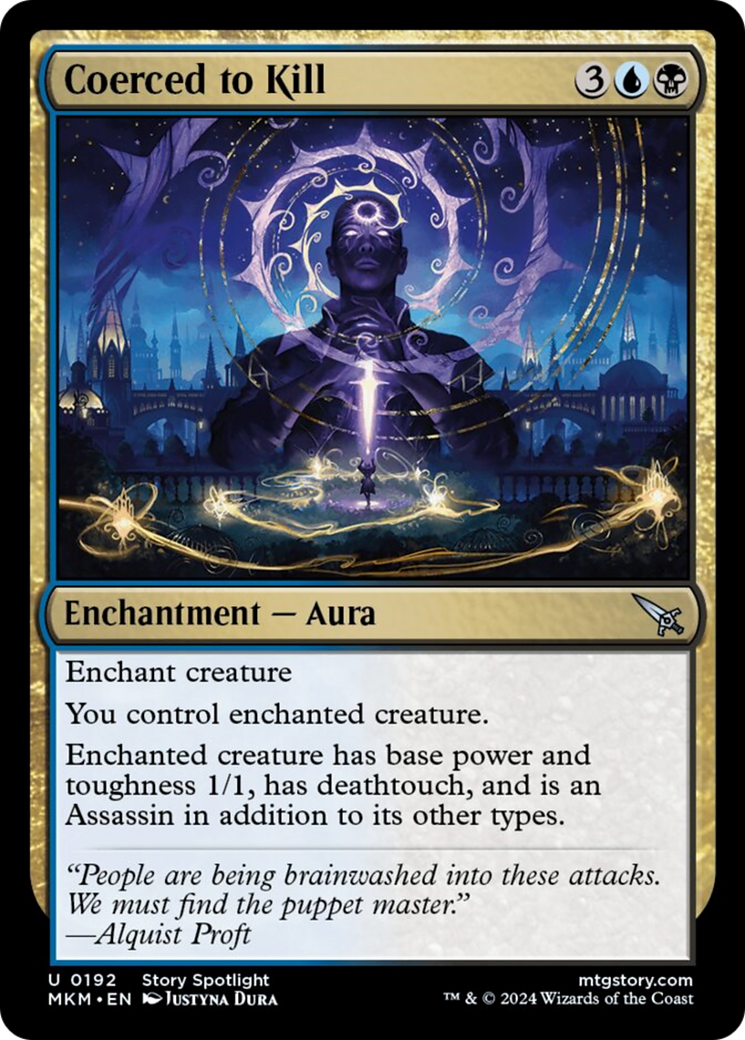 Coerced to Kill (MKM-192) - Murders at Karlov Manor [Uncommon]