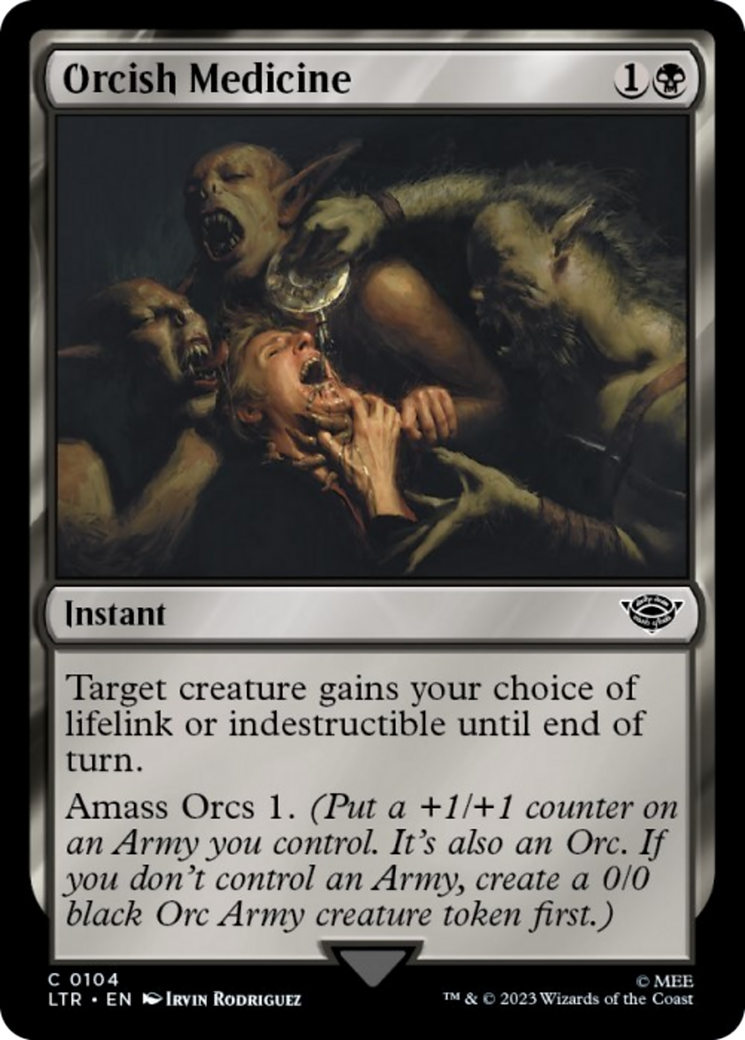 Orcish Medicine (LTR-104) - The Lord of the Rings: Tales of Middle-earth [Common]