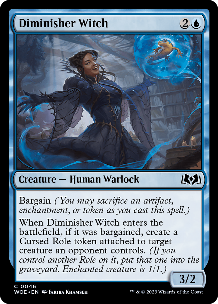 Diminisher Witch (WOE-046) - Wilds of Eldraine [Common]