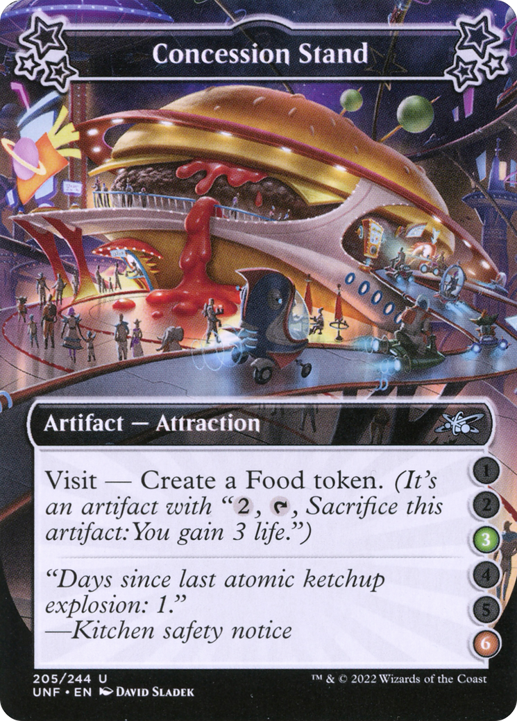 Concession Stand (UNF-205B) - Unfinity Foil [Uncommon]