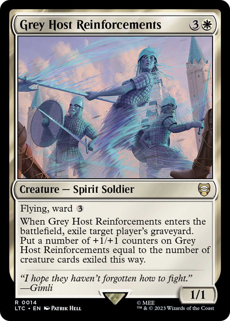 Grey Host Reinforcements (LTC-014) - Tales of Middle-earth Commander [Rare]