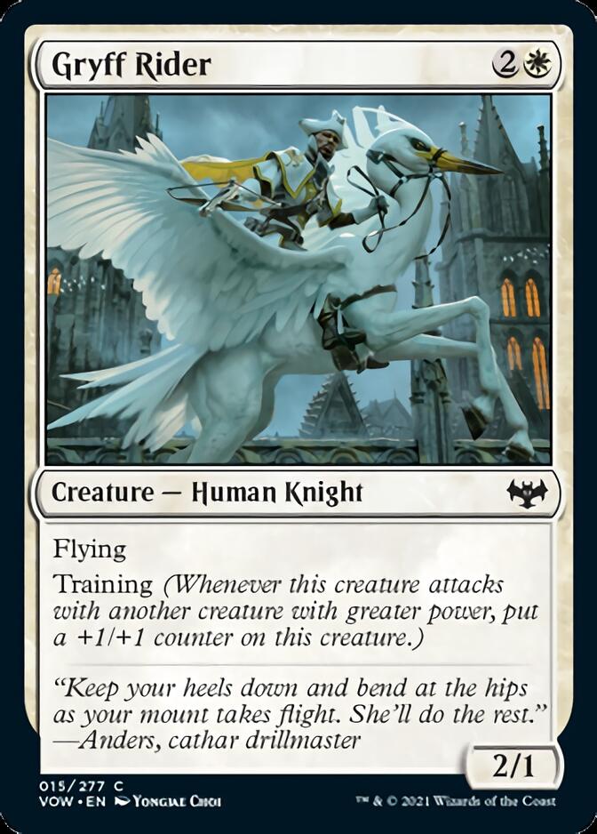 Gryff Rider (VOW-015) - Innistrad: Crimson Vow [Common]