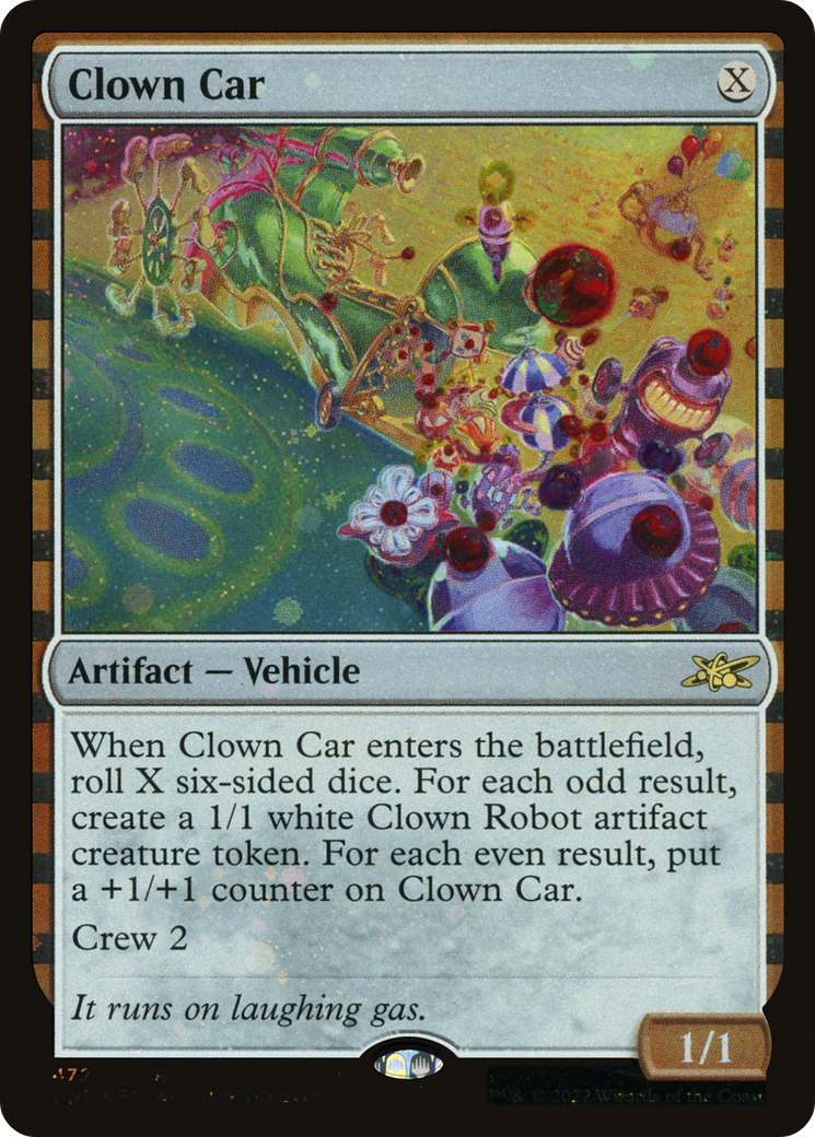 Clown Car (UNF-472) - Unfinity Galaxy Foil [Rare]