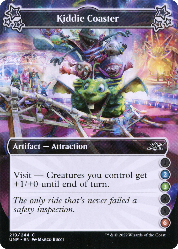 Kiddie Coaster (UNF-219A) - Unfinity Foil [Common]