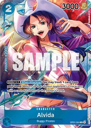 Alvida (Box Topper) (OP01-064) - Romance Dawn Foil [Common]