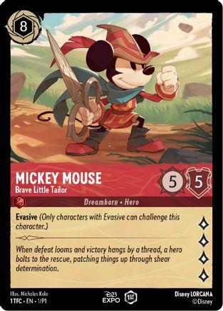 Mickey Mouse - Brave Little Tailor (1) - D23 Promos  [Promo]