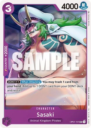 Sasaki (OP01-101) - Romance Dawn  [Uncommon]