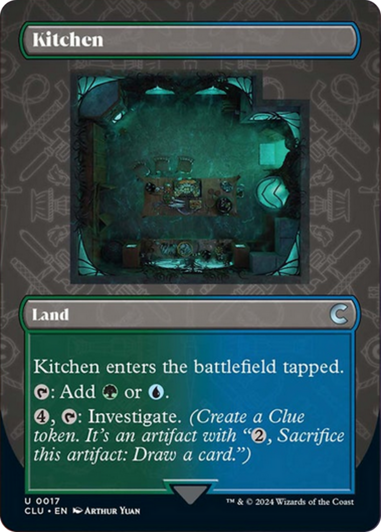 Kitchen (CLU-017) - Ravnica: Clue Edition (Borderless) [Uncommon]