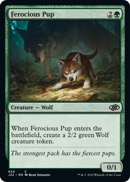 Ferocious Pup (J22-659) - Jumpstart 2022 [Common]