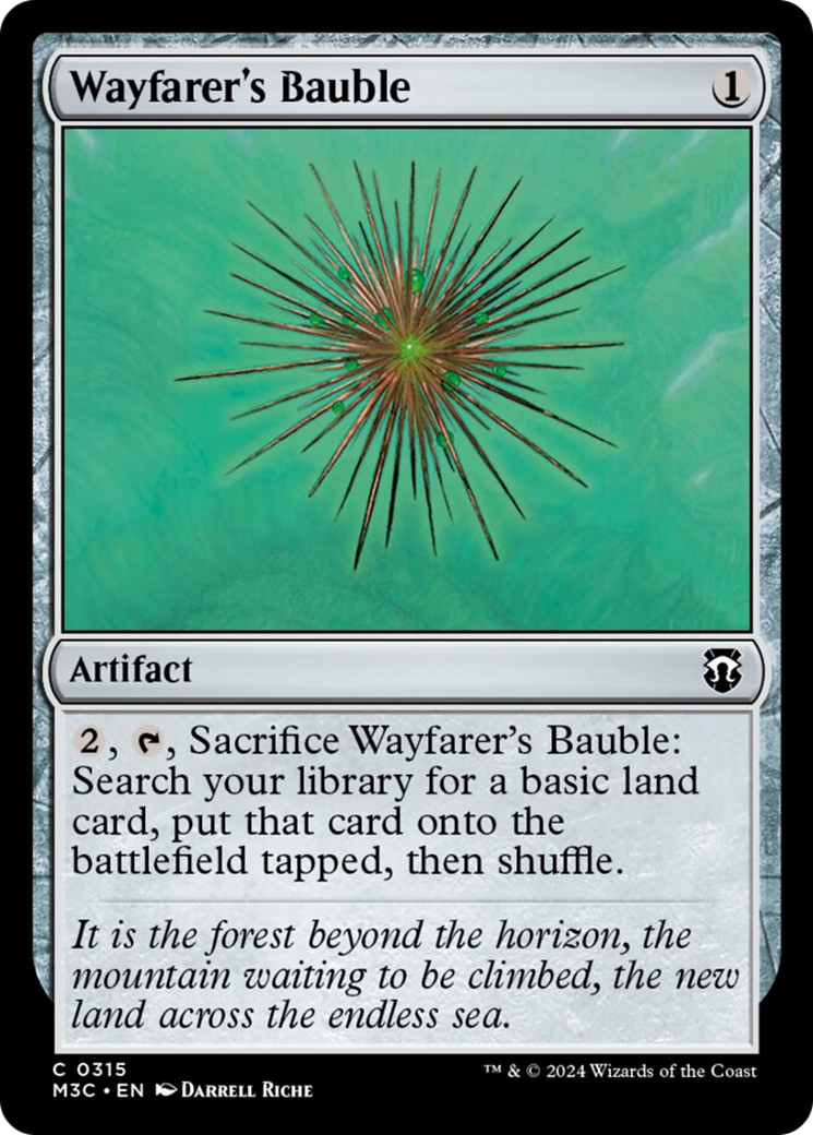Wayfarer's Bauble (M3C-315) - Modern Horizons 3 Commander Foil [Common]