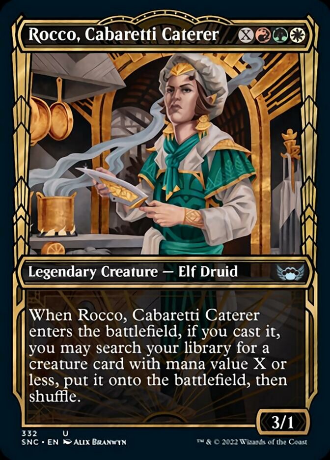 Rocco, Cabaretti Caterer (SNC-332) - Streets of New Capenna: (Showcase) [Uncommon]
