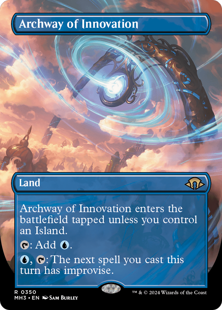 Archway of Innovation (MH3-350) - Modern Horizons 3 (Borderless) Foil [Rare]