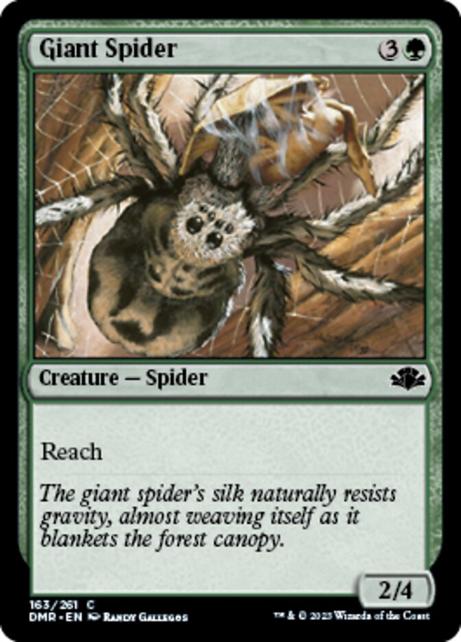 Giant Spider (DMR-163) - Dominaria Remastered [Common]