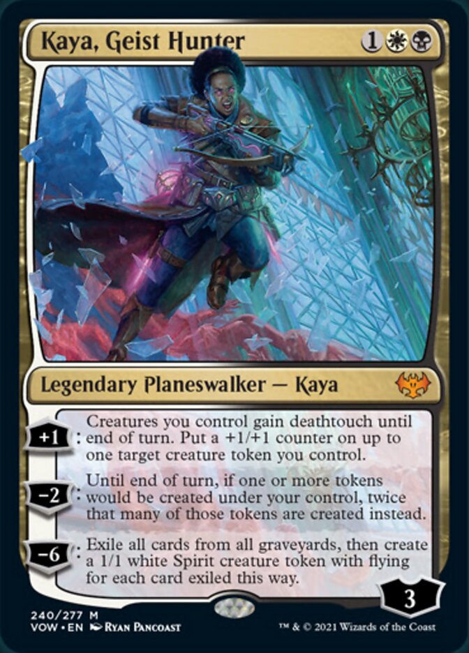 Kaya, Geist Hunter (VOW-240) - Innistrad: Crimson Vow [Mythic]