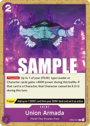 Union Armada (ST05-017) - Starter Deck 5: Film Edition  [Common]