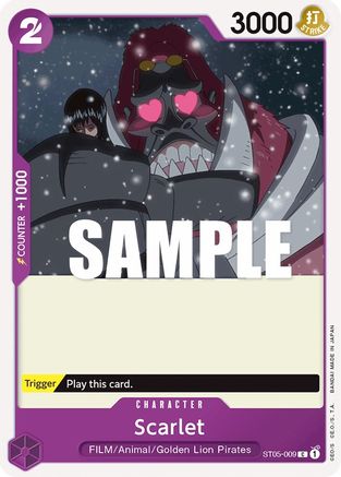 Scarlet (ST05-009) - Starter Deck 5: Film Edition  [Common]