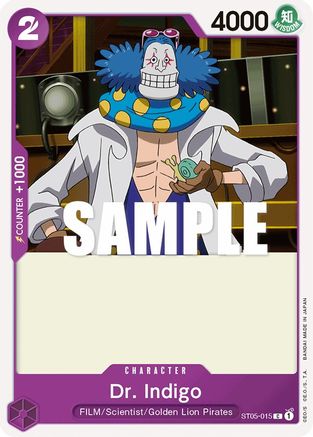 Dr. Indigo (ST05-015) - Starter Deck 5: Film Edition  [Common]
