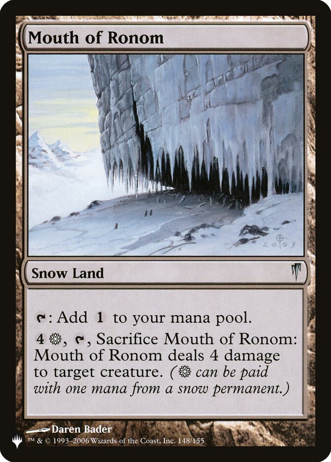 Mouth of Ronom (PLST-CSP-148) - The List [Uncommon]