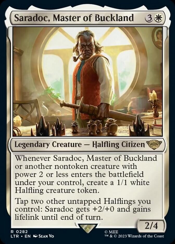 Saradoc, Master of Buckland (LTR-282) - The Lord of the Rings: Tales of Middle-earth [Rare]