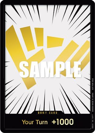 DON!! Card (Gold) - One Piece Promotion Cards Foil [Promo]