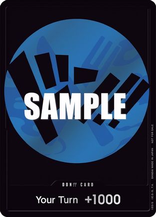 DON!! Card (Blue) - One Piece Promotion Cards Foil [Promo]