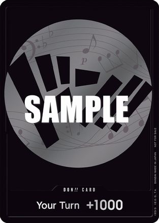 DON!! Card (Silver) - One Piece Promotion Cards Foil [Promo]