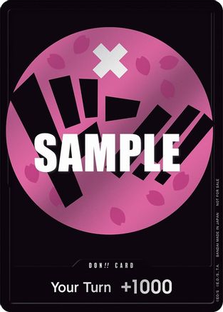 DON!! Card (Pink) - One Piece Promotion Cards Foil [Promo]