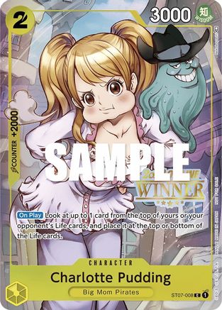 Charlotte Pudding (Offline Regional 2023) [Winner] (ST07-008) - One Piece Promotion Cards  [Promo]