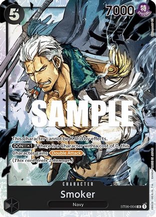 Smoker (ST06-004) - Starter Deck 6: Absolute Justice Foil [Super Rare]