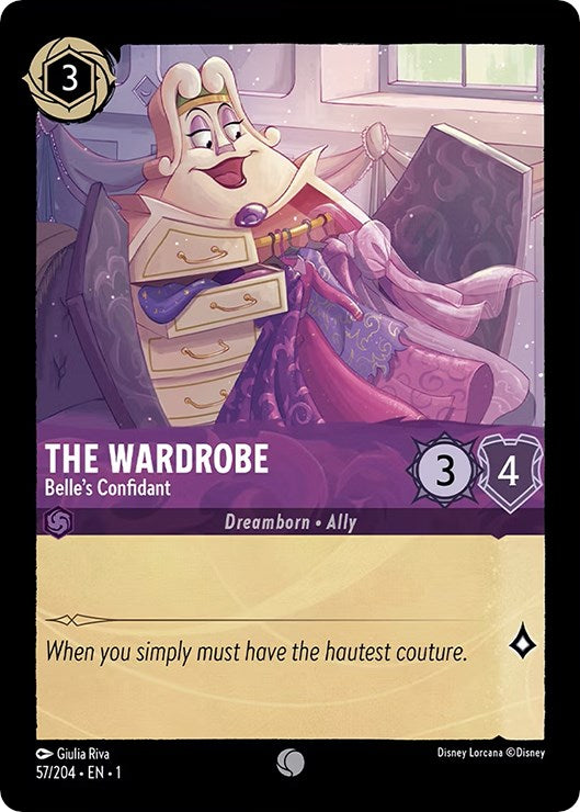 The Wardrobe - Belle's Confidant (57/204) - The First Chapter  [Common]