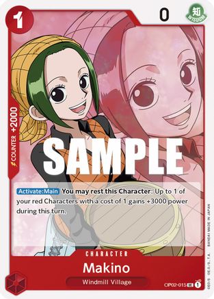Makino (OP02-015) - Paramount War  [Uncommon]