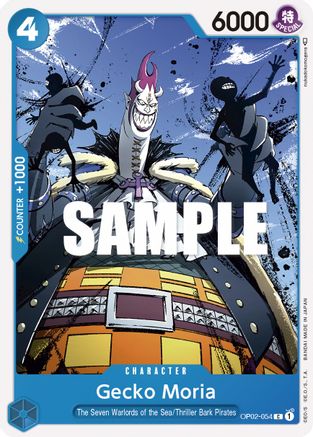 Gecko Moria (OP02-054) - Paramount War  [Common]