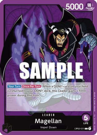 Magellan (071) (OP02-071) - Paramount War  [Leader]