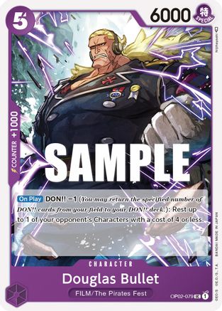 Douglas Bullet (OP02-079) - Paramount War  [Uncommon]