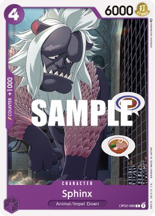 Sphinx (OP02-088) - Paramount War  [Common]