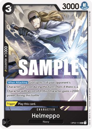 Helmeppo (OP02-113) - Paramount War  [Uncommon]