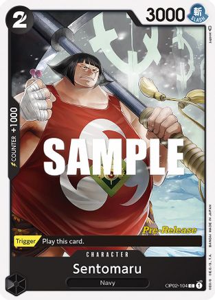 Sentomaru (OP02-104) - Paramount War Pre-Release Cards  [Common]